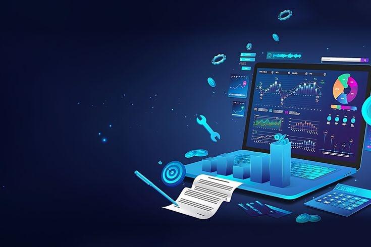 Mobile app development process showing collaborative team environment